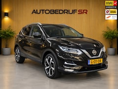 Nissan Qashqai - 1.3 DIG-T Tekna Glasdak 360'Camera Navi Stoelverwarming Lane Assist Cruise Inklapbare Spie
