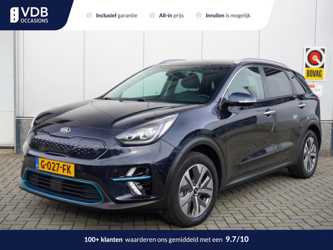 Kia e-Niro - ExecutiveLine 64 kWh Leder | Warmtepomp | NAP | Keyless | CarPlay - AutoWereld.nl