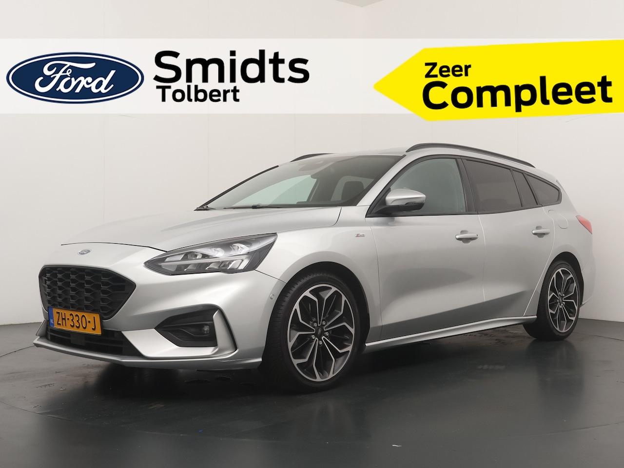 Ford Focus Wagon - 125PK EcoBoost ST Line Business | Dodehoek detectie | Camera | Keyless | Winterpack | LED - AutoWereld.nl