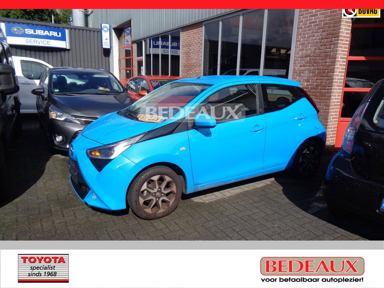 Toyota Aygo - 1.0 VVT-i x-cite 1.0 VVT-i x-cite, rijklaarprijs bij Toyota specialist - AutoWereld.nl