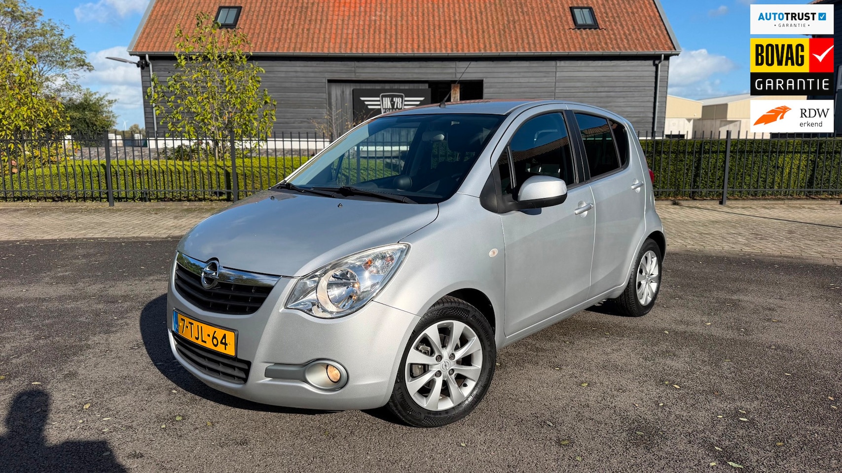 Opel Agila - 1.2 Edition AUTOMAAT AIRCO 38000 KM1Eigenaar - AutoWereld.nl