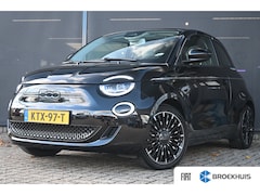 Fiat 500e - La Prima 42 kWh 96%SOH 3 Fase | Panoramadak | Vol-Leder | Navigatie | Adaptive Cruise Cont