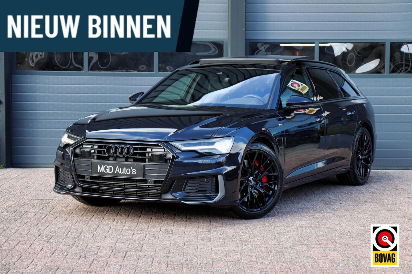 Audi A6 Avant - 55 TFSIe 3x S-Line Quattro Competition |LED-MATRIX|PANODAK|KEYLESS|CARPLAY|STOELVERW.|TREK - AutoWereld.nl