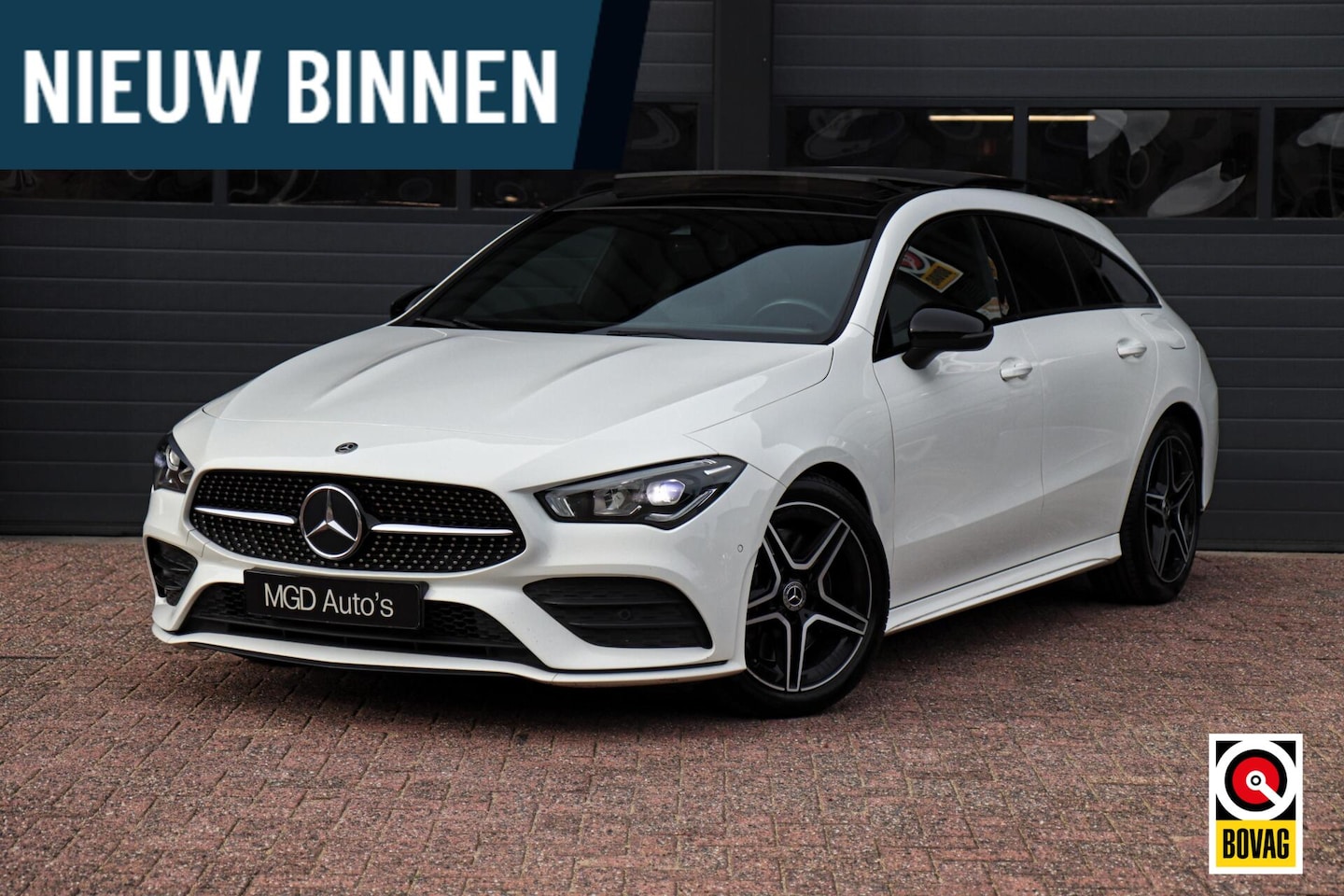 Mercedes-Benz CLA-klasse Shooting Brake - 220 AMG-Pakket |LED|PANODAK|SFEERVERL.|BURMESTER|CAMERA|STOELVERW.|ELEK. KLEP - AutoWereld.nl