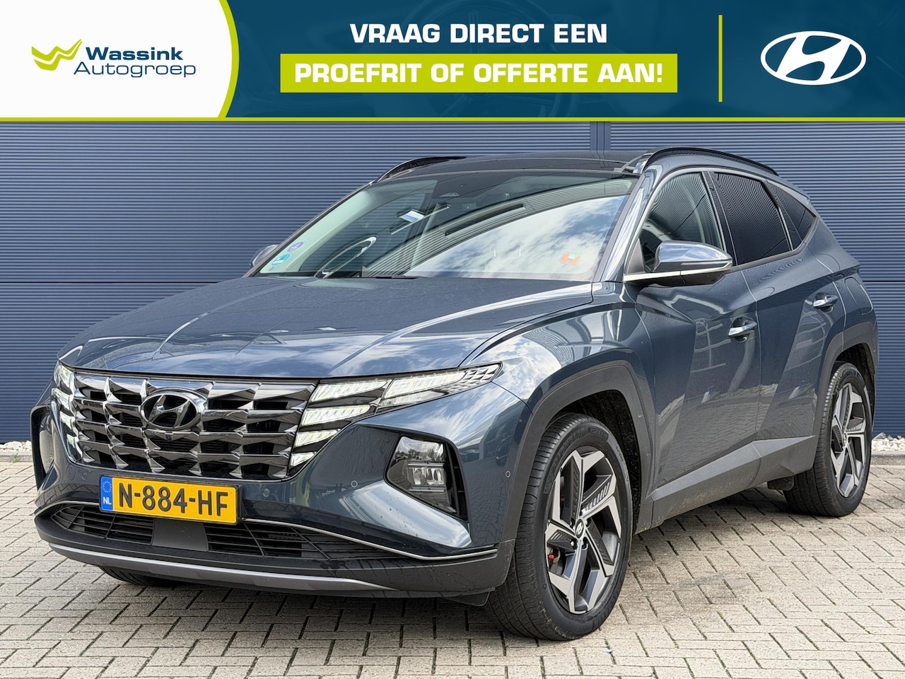 Hyundai Tucson - 1.6 T-GDI PHEV Premium Sky 4WD | Navigatie | Apple Carplay/Android Auto | Stoel/Stuurverwa - AutoWereld.nl