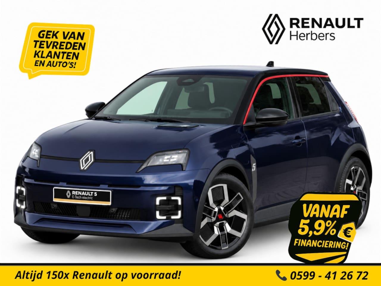 Renault 5 - urban range techno 40 kWh CAMERA / STOELVERWARMING / 18 INCH - AutoWereld.nl