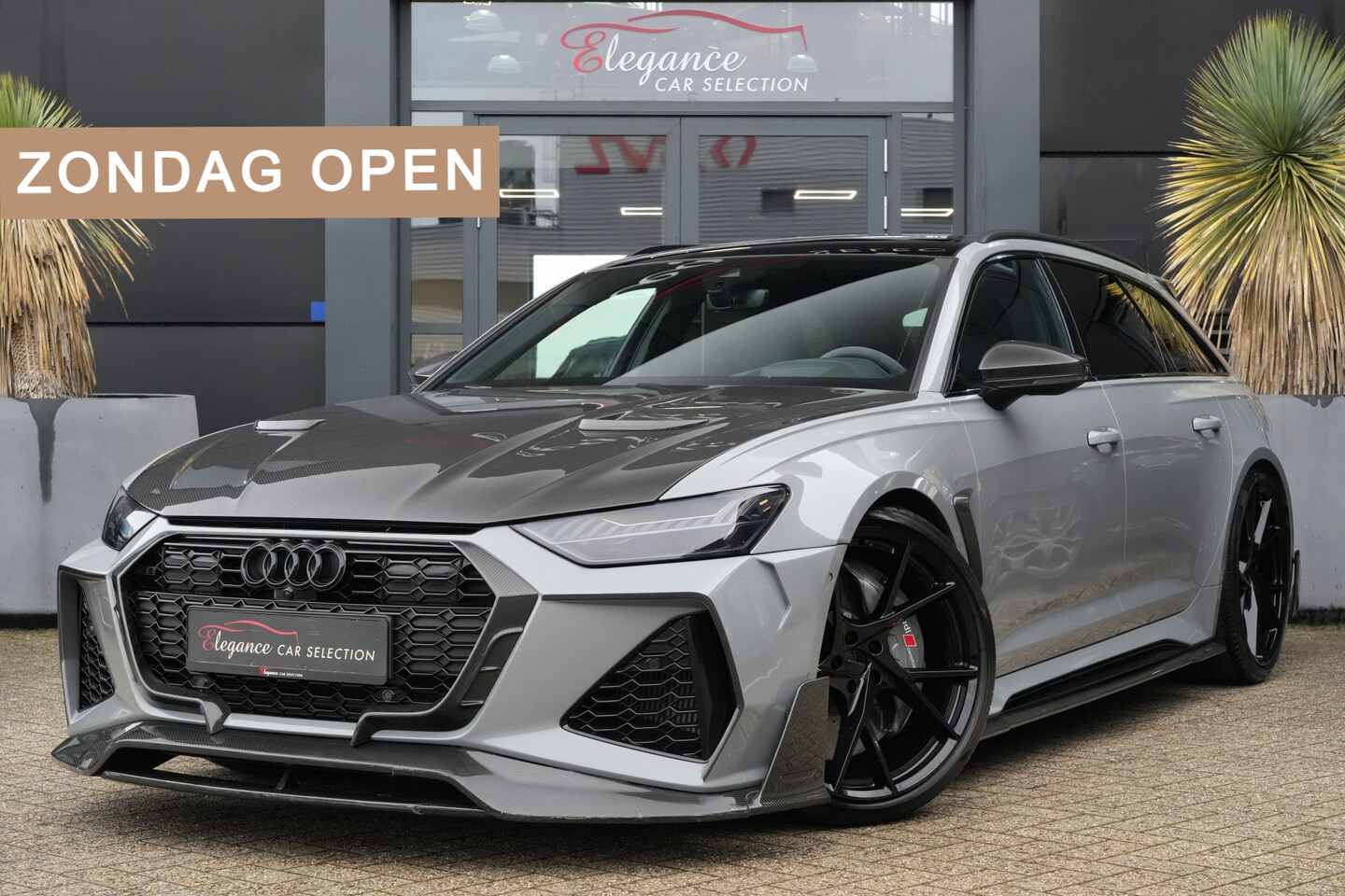Audi RS6 - Avant Mansory | 860PK | Pano | HUD | B&O | 360° | Keramisch | Carbon | Audi RS6 Avant 4.0 - AutoWereld.nl