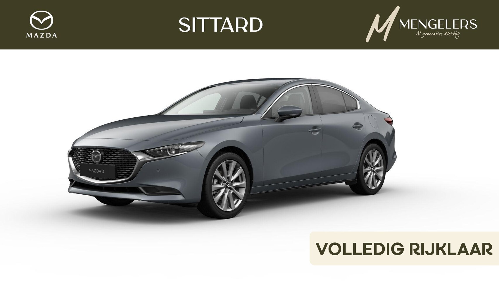 Mazda 3 - 2.5 e-SkyActiv-G M Hybrid 140 Takumi | Nieuw | Rijklaar | 18-inch LM Velg. | Achteruitrij - AutoWereld.nl