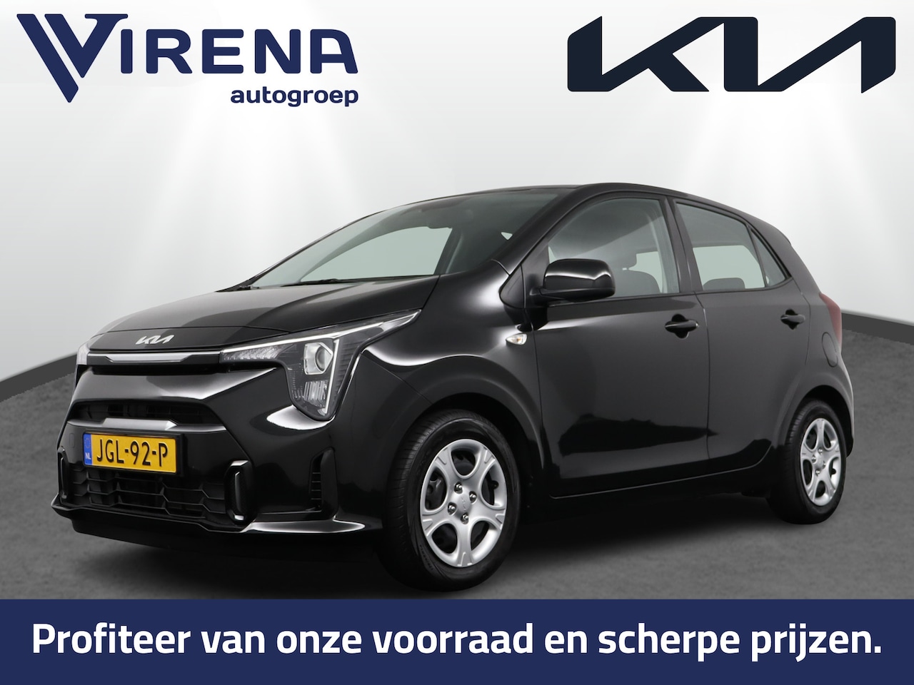 Kia Picanto - 1.0 DPI DynamicLine Apple Carplay/Android Auto - Cruise Control - Navigatie - Achteruitrij - AutoWereld.nl