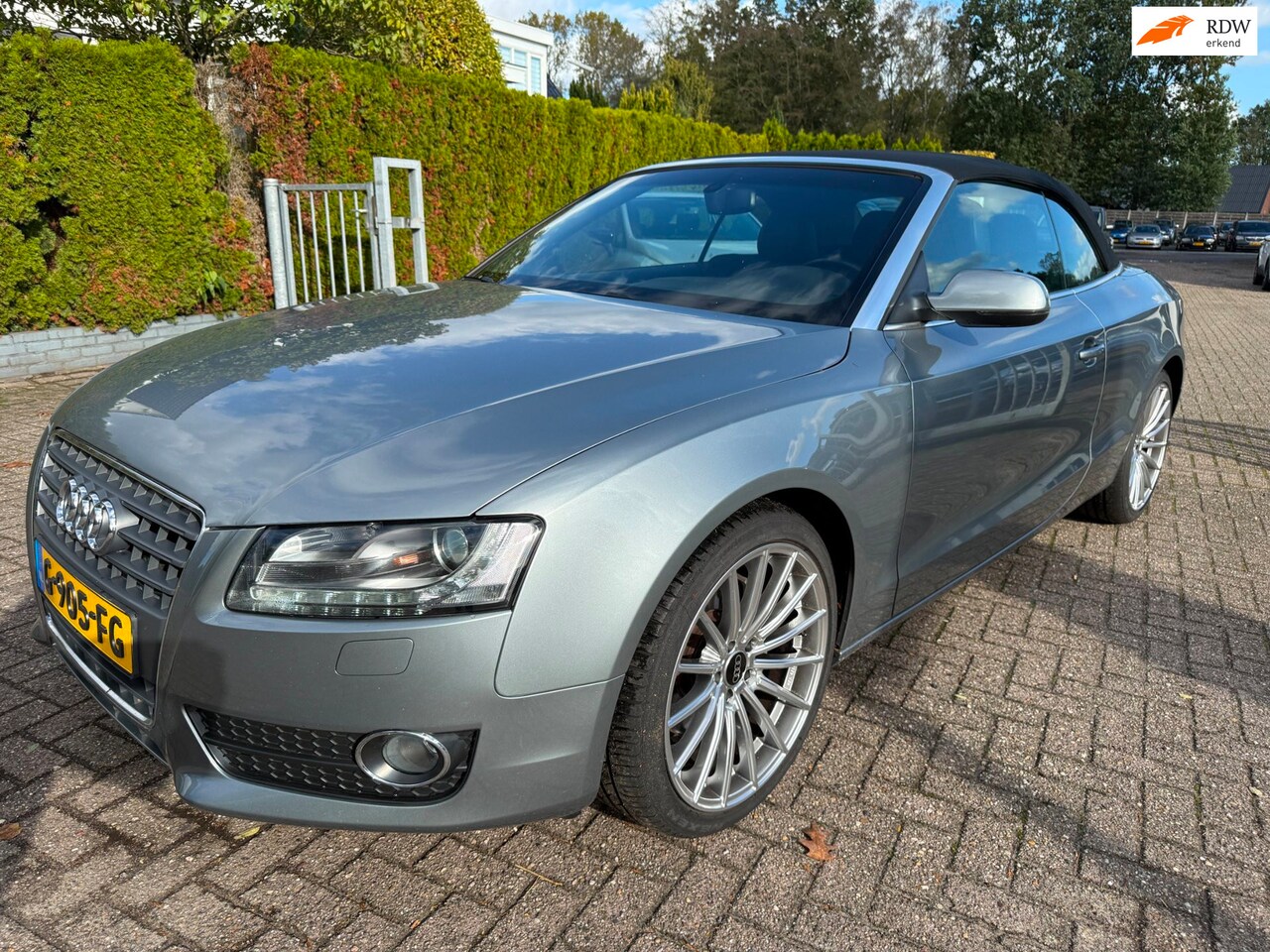 Audi A5 Cabriolet - 2.0 TFSI ECC LEDER CRUISE LMV 19" PDC XENON TREKHAAK - AutoWereld.nl