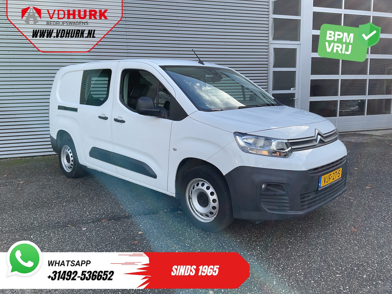 Citroën Berlingo - 1.5 HDI 130 pk L2 Airco/ Cruise/ Trekhaak - AutoWereld.nl