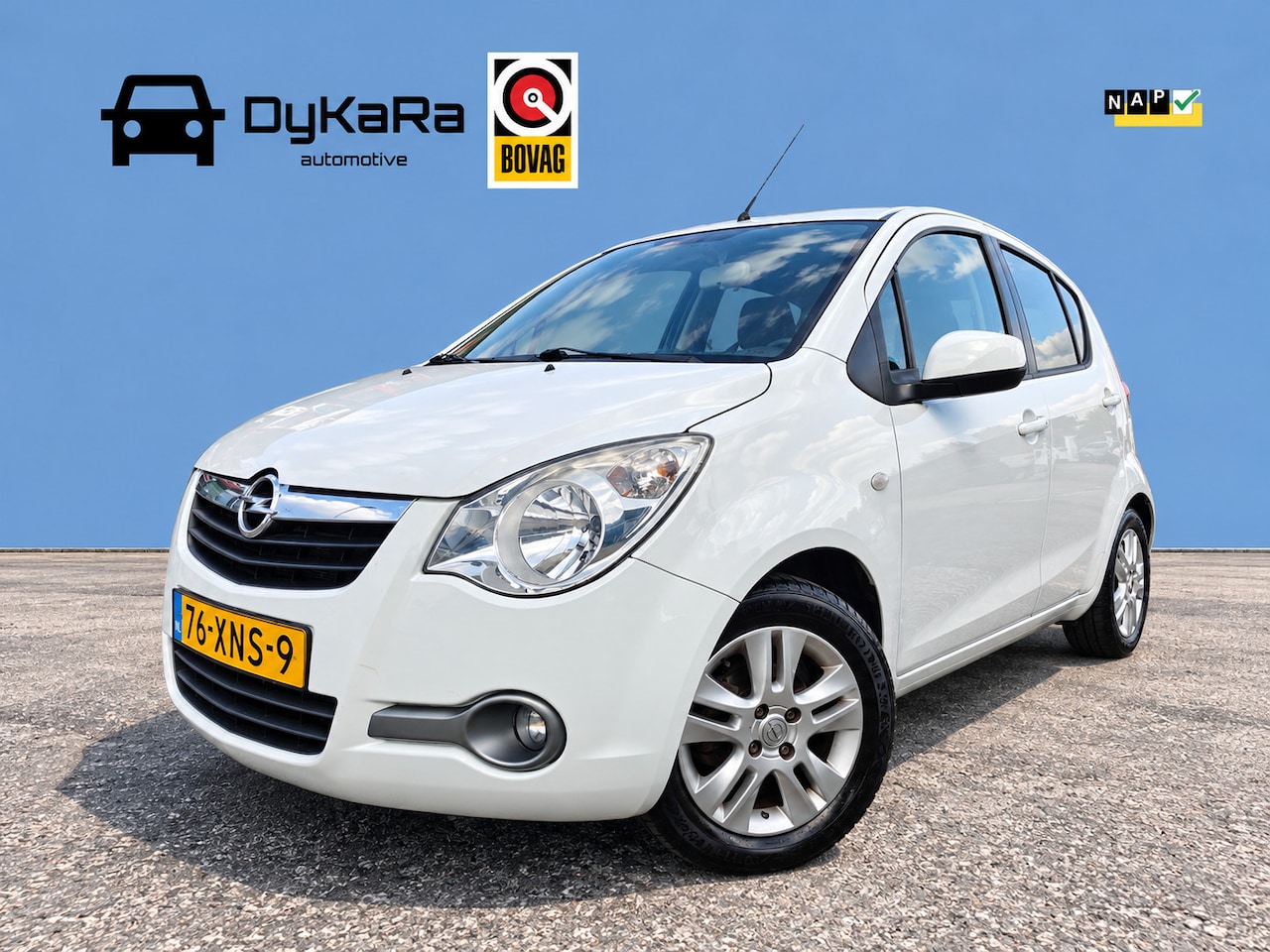 Opel Agila - 1.0 Edition Airco, lage km stand NAP - AutoWereld.nl
