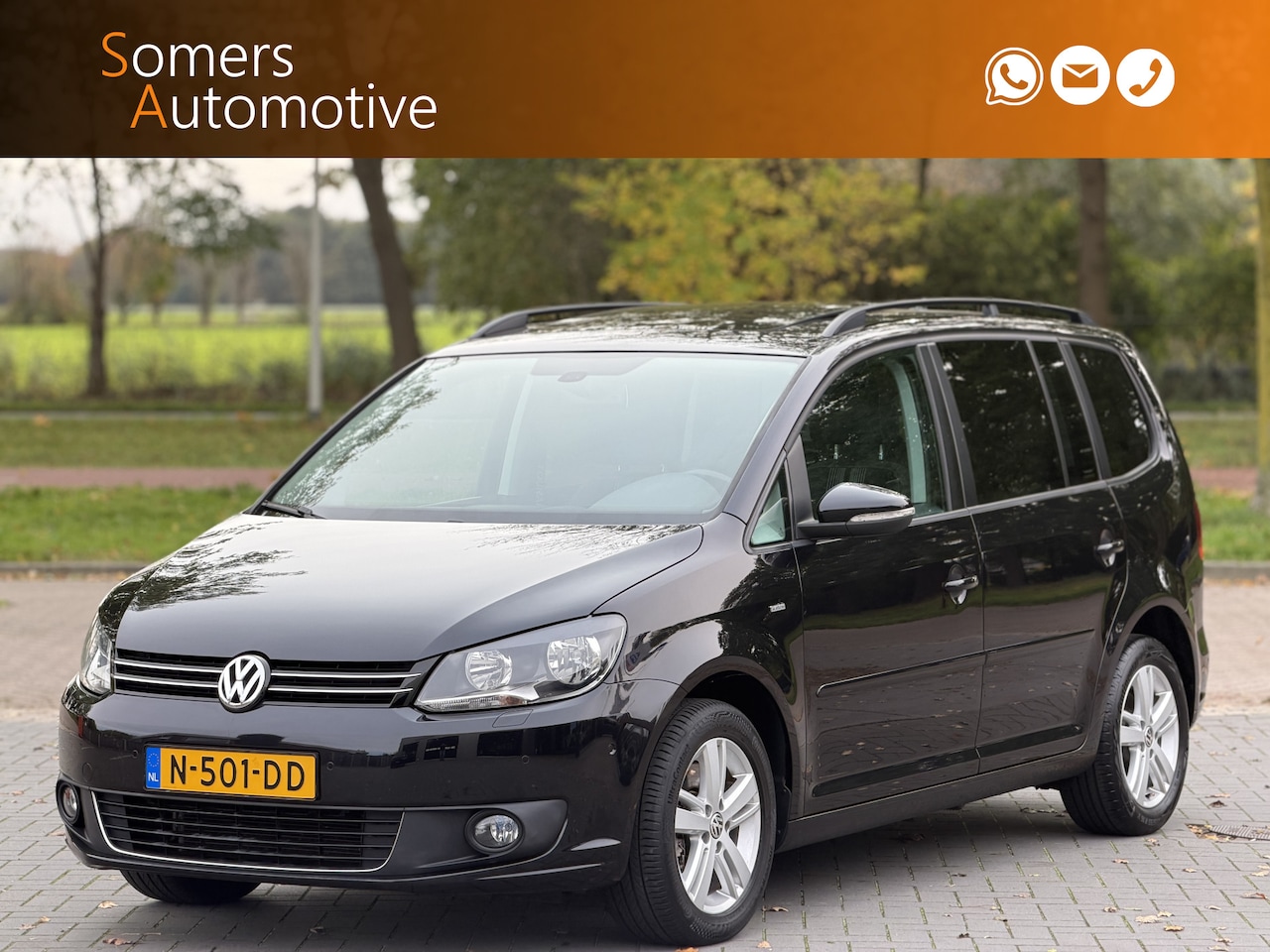 Volkswagen Touran - 1.4 TSI Match Highline 7p. | Panorama | Stoelverwarming | Afn. Trekhaak - AutoWereld.nl