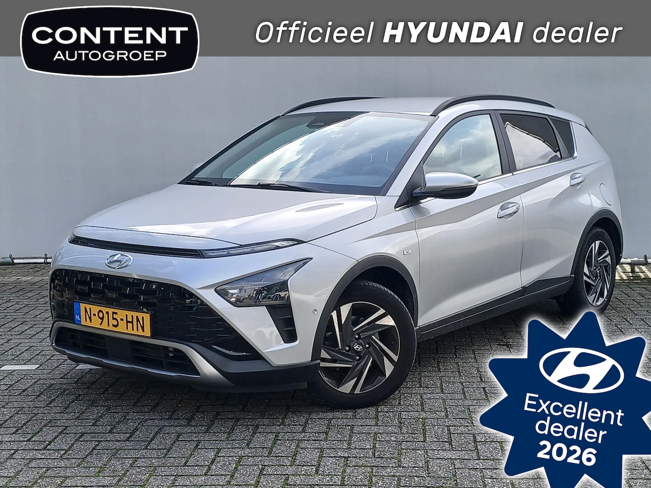 Hyundai Bayon - 1.0 T-GDI 48V Premium / Navi / Cruise en Climate Control - AutoWereld.nl