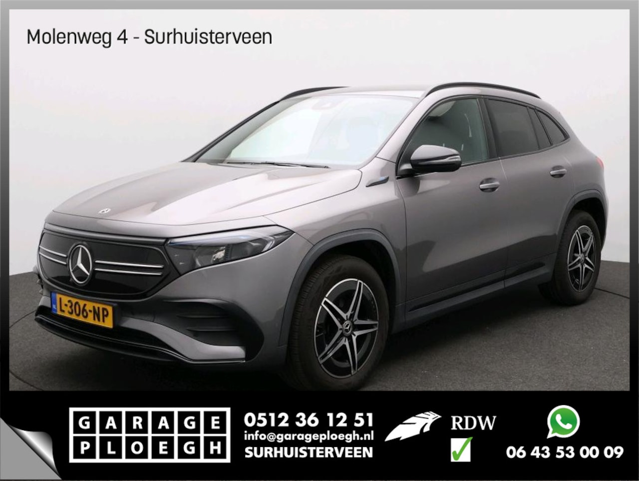 Mercedes-Benz EQA - 250 Business Solution AMG 67 kWh Soh 96% - AutoWereld.nl