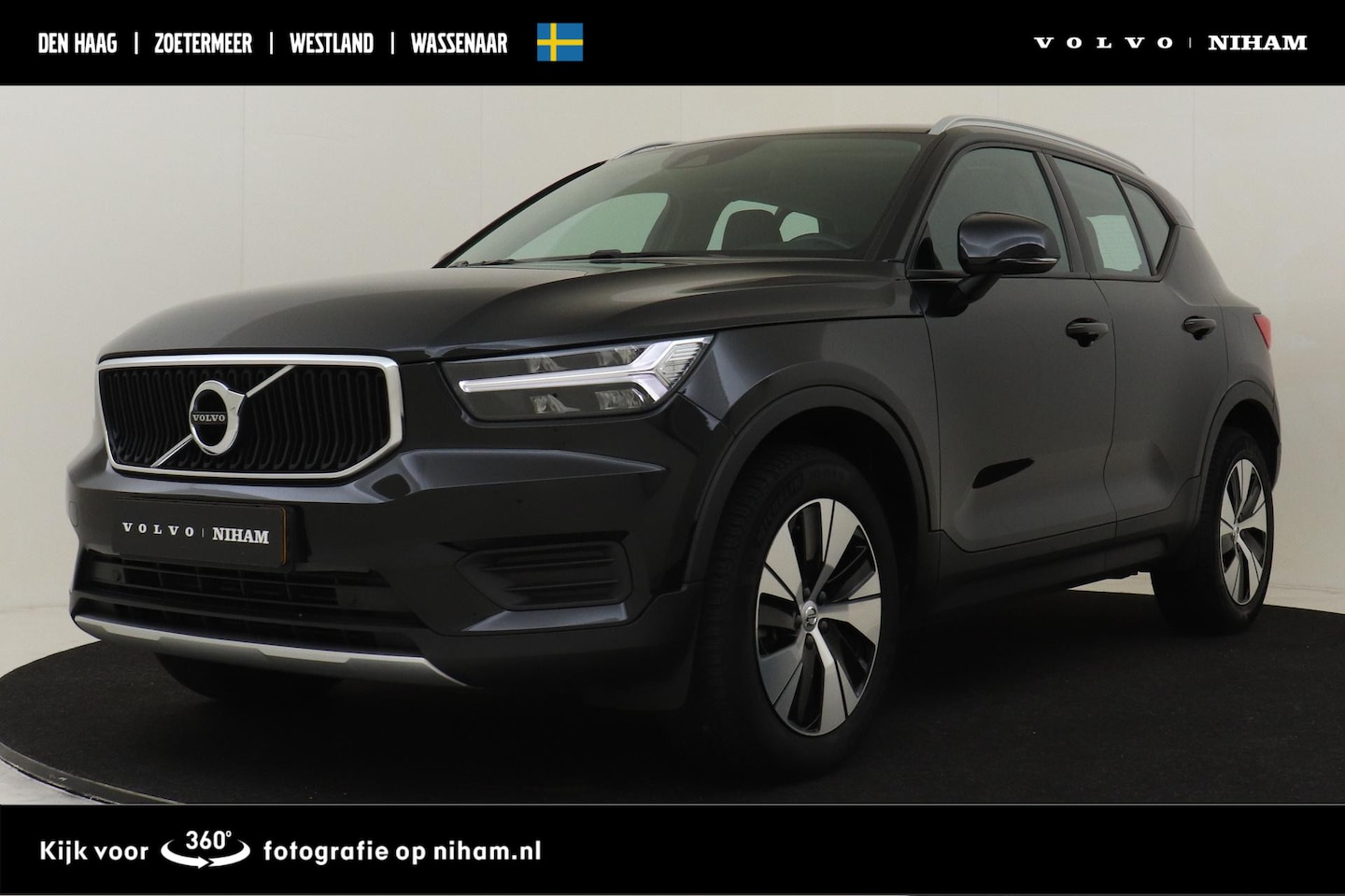 Volvo XC40 - T2 AUT. MOMENTUM -CRUISE|CARPLAY|NAVI|LED|PDC.A|TREKHAAK|19"ALL-SEASON - AutoWereld.nl