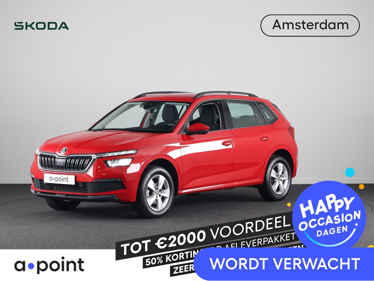 Skoda Kamiq - 1.0 TSI Ambition 110 pk Automaat (DSG) | Verlengde garantie | Navigatie via App | Autom. a - AutoWereld.nl