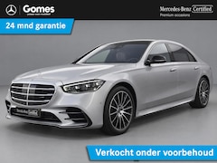 Mercedes-Benz S-klasse - 580 e 4MATIC Lang AMG Line Premium Plus| Burmester|Chauffeurspakket|Panoramadak| Digital L