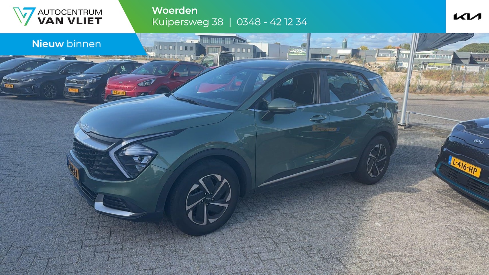 Kia Sportage - 1.6 T-GDi MHEV DynamicLine | Net binnen, Foto's volgen | Navi | Clima | Cruise | Carplay | - AutoWereld.nl
