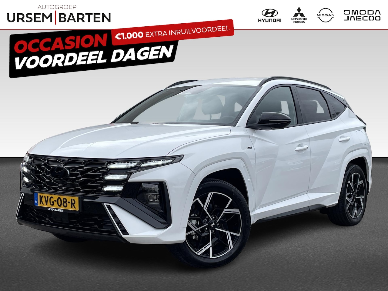 Hyundai Tucson - 1.6 T-GDI PHEV 2WD N Line Business VAN €46.390 VOOR €41.390 - AutoWereld.nl