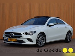 Mercedes-Benz CLA-Klasse - 180 Business Solution Luxury Org.NL schuifdak leer+el.mem+vw camera Focal parelmoer-met