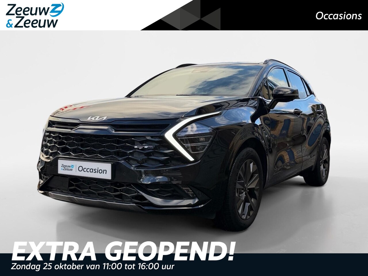 Kia Sportage - 1.6 T-GDi Hybrid GT-PlusLine | Navigatie | Climate control | 360Gr camera | Schuif/kanteld - AutoWereld.nl