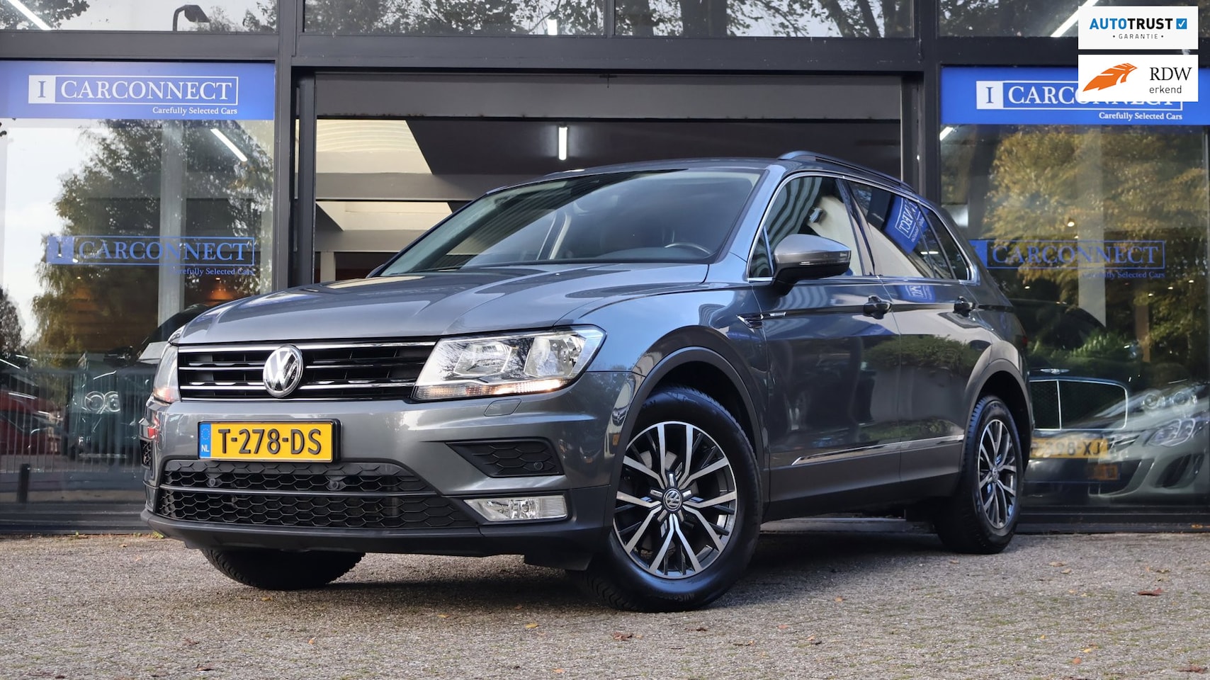 Volkswagen Tiguan - 1.4 TSI Comfortline|Cruise|PDC|Trk.haak|Clima|Lane-assist - AutoWereld.nl
