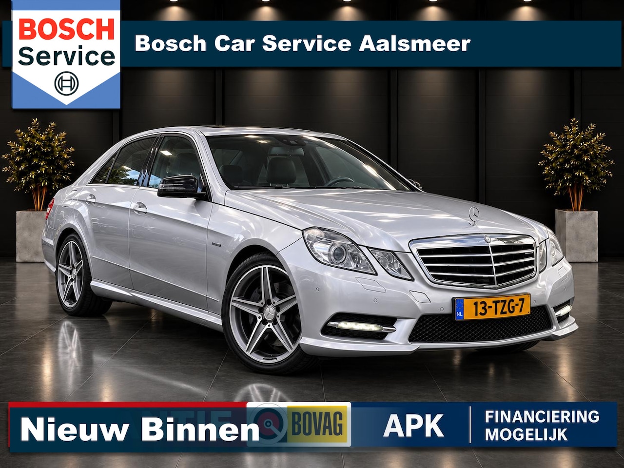 Mercedes-Benz E-klasse - 200 CGI Edition Sport AMG / Camera / Navi / Airco / Garantie / Inruil mogelijk / - AutoWereld.nl