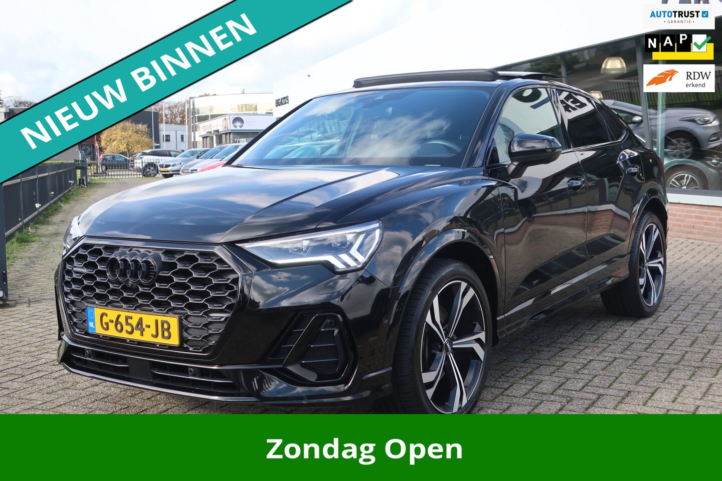 Audi Q3 Sportback - 45 TFSI quattro edition one 45 TFSI quattro edition one - AutoWereld.nl