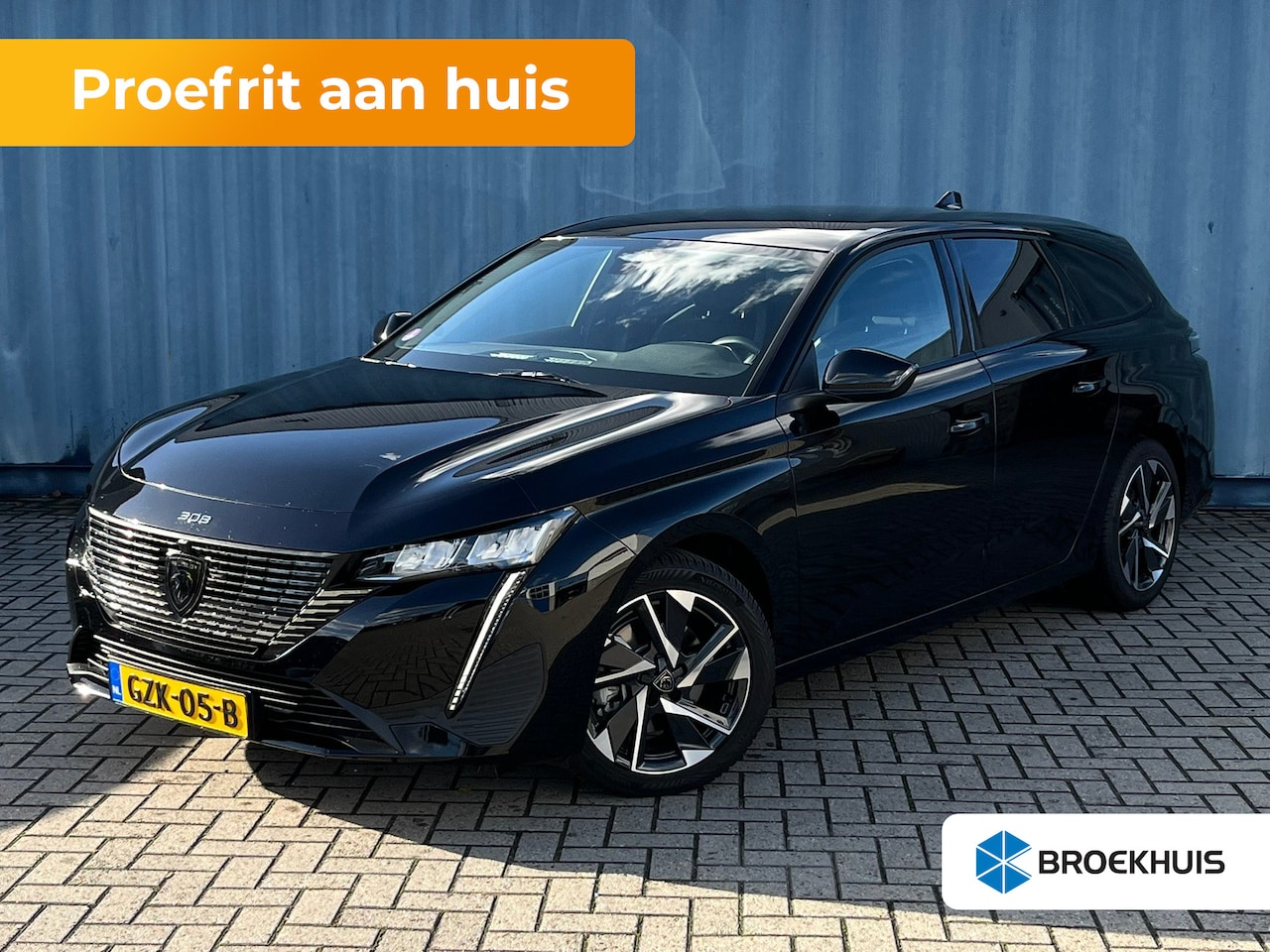 Peugeot 308 SW - 1.2 Hybrid 136 e-DCS6 Allure Stoel/stuur verwarming | Carplay | 360° Camera |  | Achterban - AutoWereld.nl