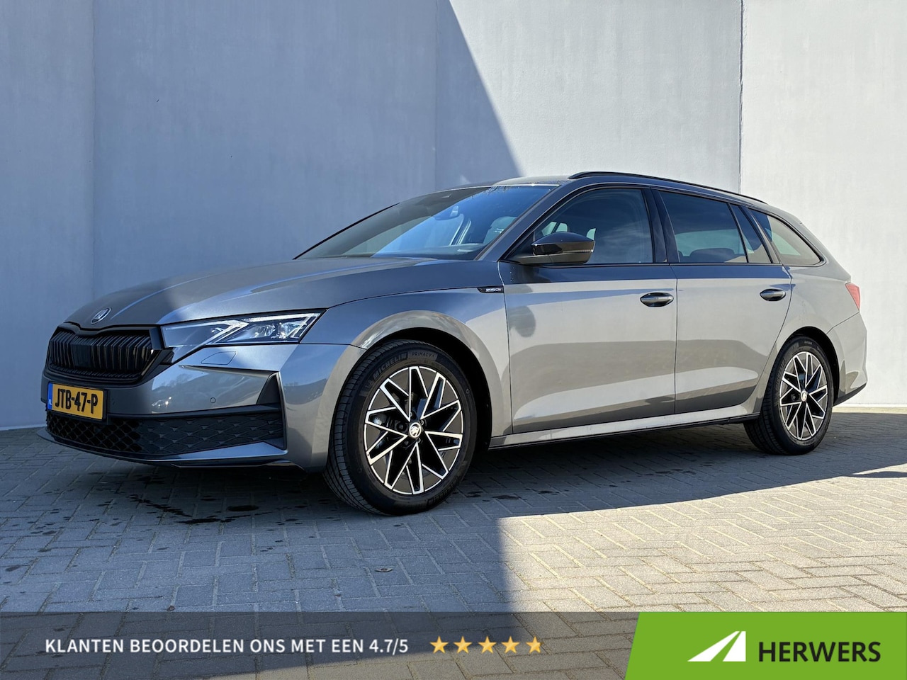 Skoda Octavia Combi - 1.5 TSI MHEV Sportline / Fabrieksgarantie t/m 12-2026 / Adaptieve Cruise Control / Navigat - AutoWereld.nl