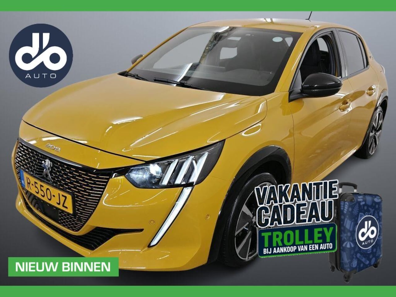 Peugeot e-208 - EV GT Pack 50 kWh SOH 92,5% DIGI DISPLAY I 17" LMV I ORG.NL + NAP + DEALER O.H. - AutoWereld.nl
