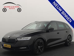 Skoda Octavia Combi - 1.0 e-TSI Sport Business AUTOMAAT / COGNAC LEDER / RS-STOELEN / FULL LED / CARPLAY / SFEER
