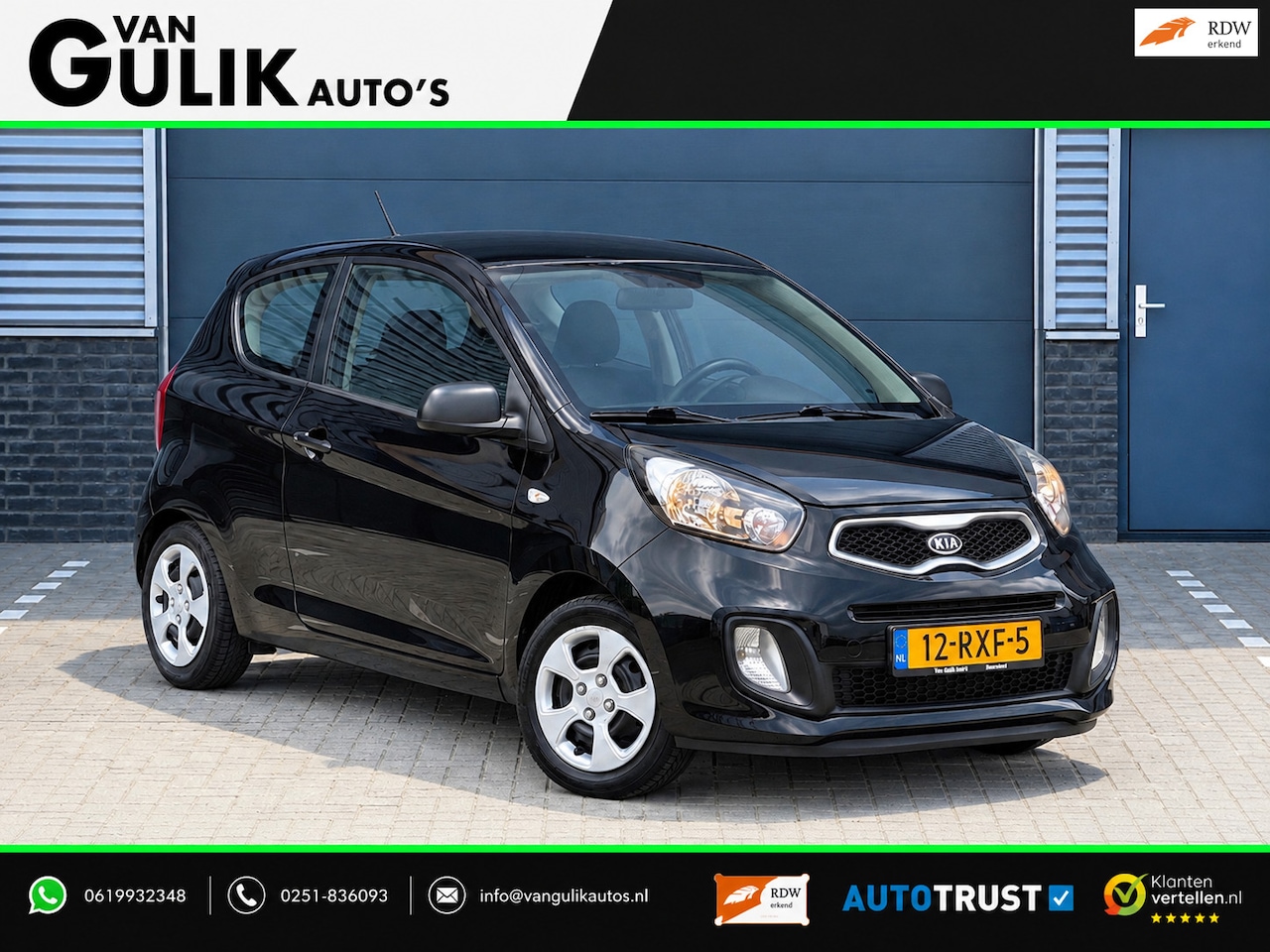 Kia Picanto - 1.0 CVVT Airco 1.0 CVVT Airco - AutoWereld.nl