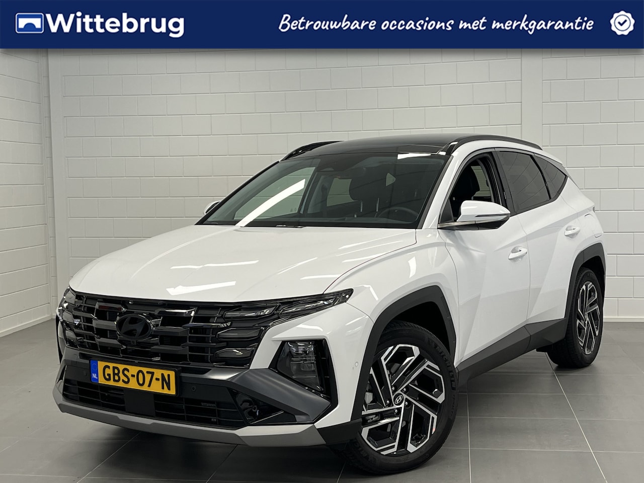 Hyundai Tucson - 1.6 T-GDI PHEV Premium Sky OPEN DAK | NAVIGATIE | 360 CAMERA | LEDER - AutoWereld.nl