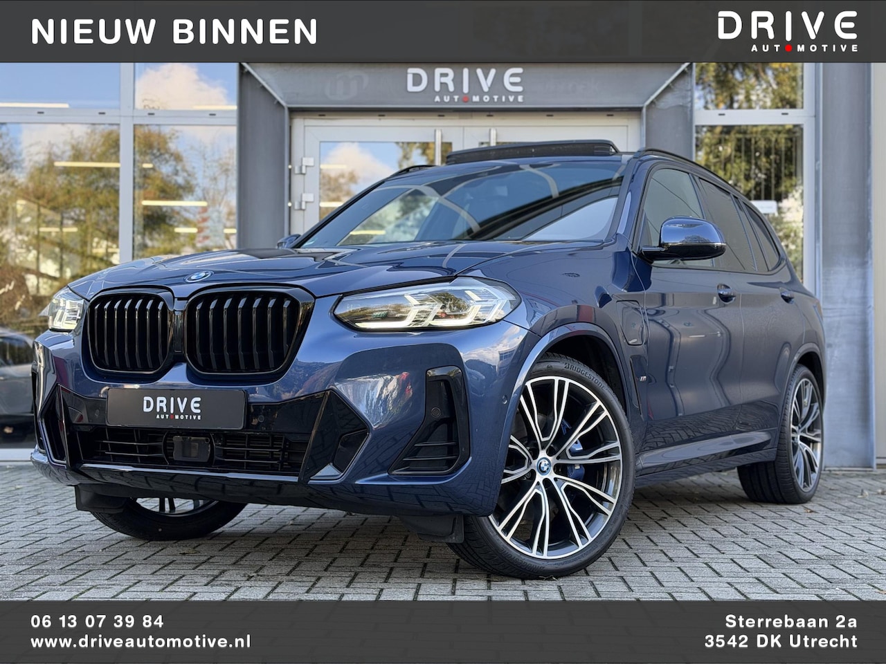 BMW X3 - xDrive30e High Ex M-Sport |Pano|ACC|Leer|Trekhaak|21" - AutoWereld.nl