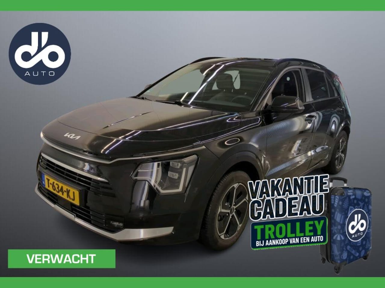 Kia Niro - 1.6 GDi Hybrid DynamicPlusLine NIEUW MODEL I LEER I DIGI DISPLAY I NAVI + CAMERA I ORG.NL - AutoWereld.nl