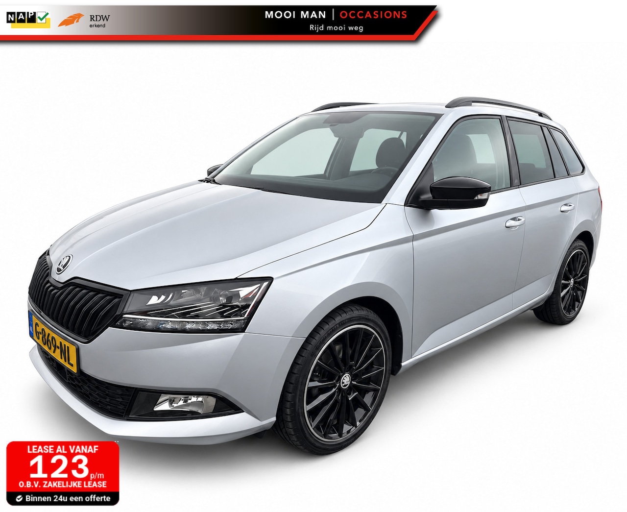 Skoda Fabia Combi - 1.0 TSI Style 1.0 TSI Style - AutoWereld.nl