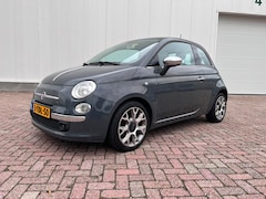 Fiat 500 - Lounge Panorama dak airco navigatie parkeersensoren chrome pakket2013
