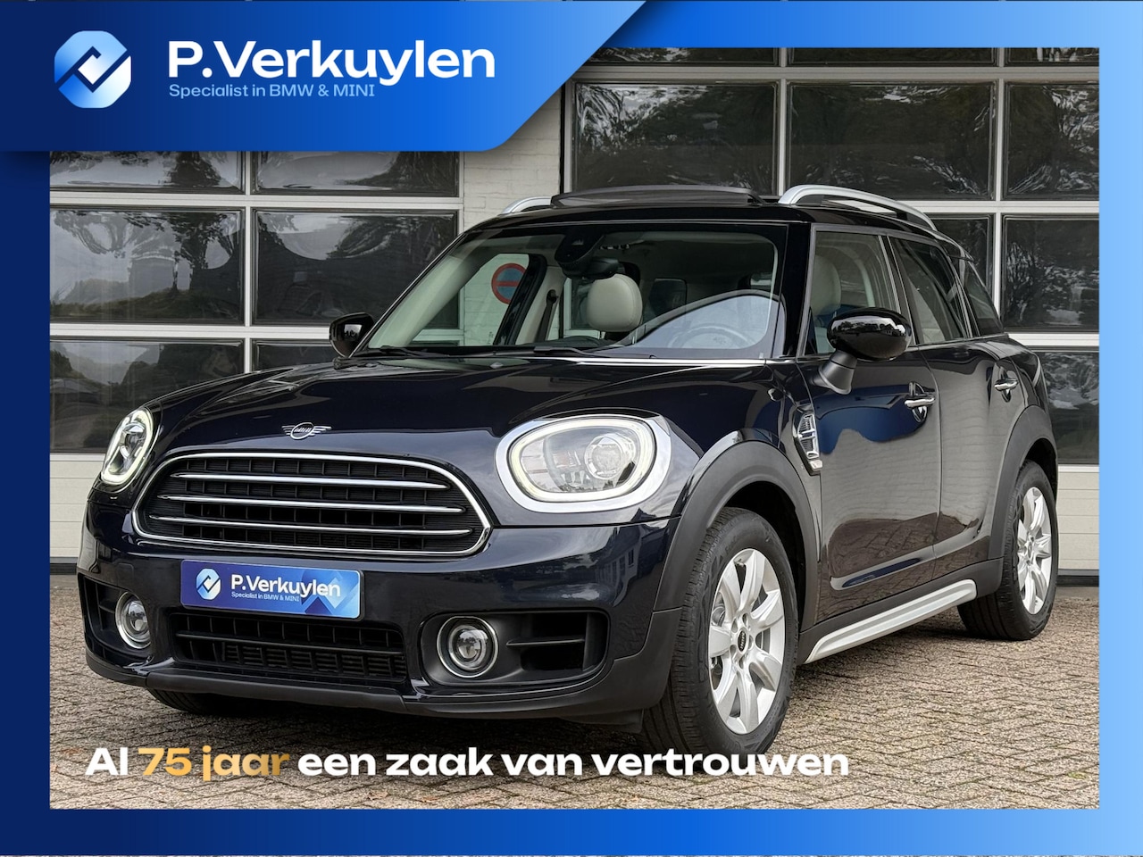 MINI Countryman - 1.5 Cooper Business Edition | PANORAMA | SPORTSTOELEN | LEDER | STOELVERWARMING | ELEKTR. - AutoWereld.nl