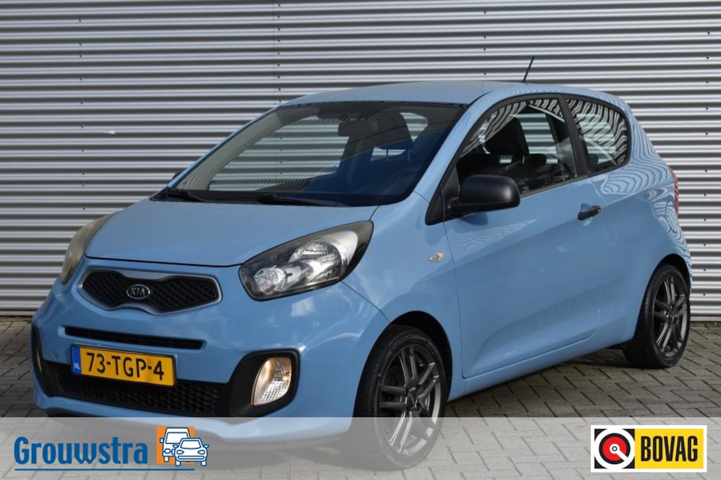 Kia Picanto - 1.2 CVVT AIRCO / 15 LICHTMETALEN VELGEN / 4-CILINDER / - AutoWereld.nl