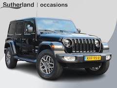 Jeep Wrangler Unlimited - 4xe 380pk Sahara PHEV | Leder | Stoel- & Stuurverwarming | Navigatie | Afneembaar Dak |