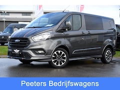 Ford Transit Custom - 290 2.0 TDCI L1H1 Sport DC Cruise, Camera, Carplay, Leder, LED, 170pk, 2 x Schuifdeur, Aut