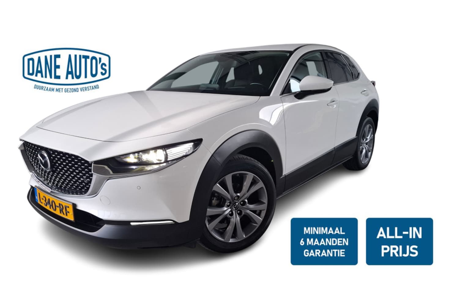 Mazda CX-30 - 2.0 e-SkyActiv-X M Hybrid Sportive | TREKHAAK - RIJKLAARPRIJS - AutoWereld.nl