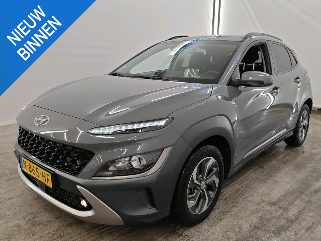 Hyundai Kona - 1.6 GDI HEV FASHION I AUTOMAAT I APPLE CARPLAY I P-CAMERA I UNIEKE KM-STAND - AutoWereld.nl