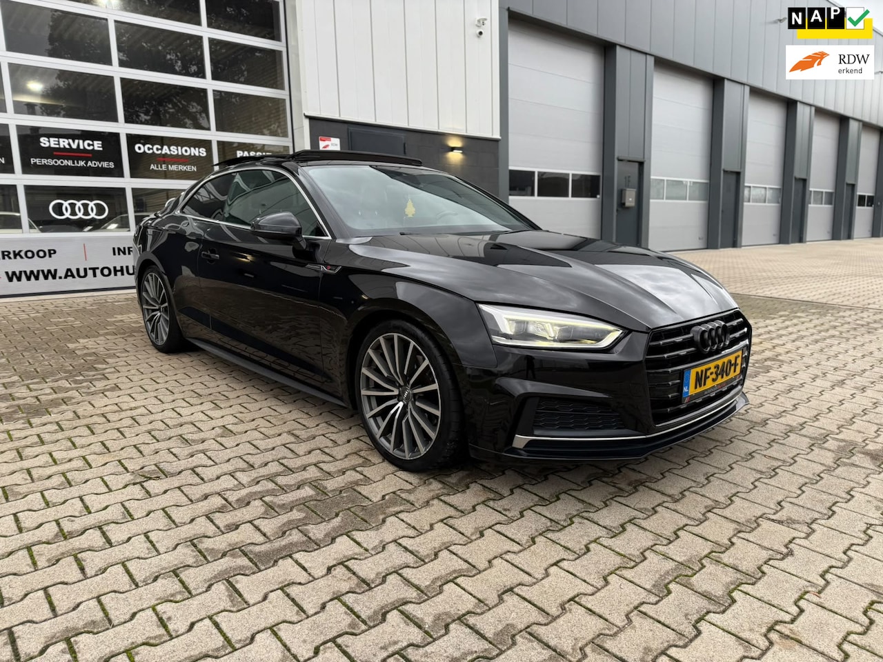 Audi A5 Coupé - 2.0 TFSI S-Line Panorama Full Options Dealer Onderhouden Topstaat - AutoWereld.nl