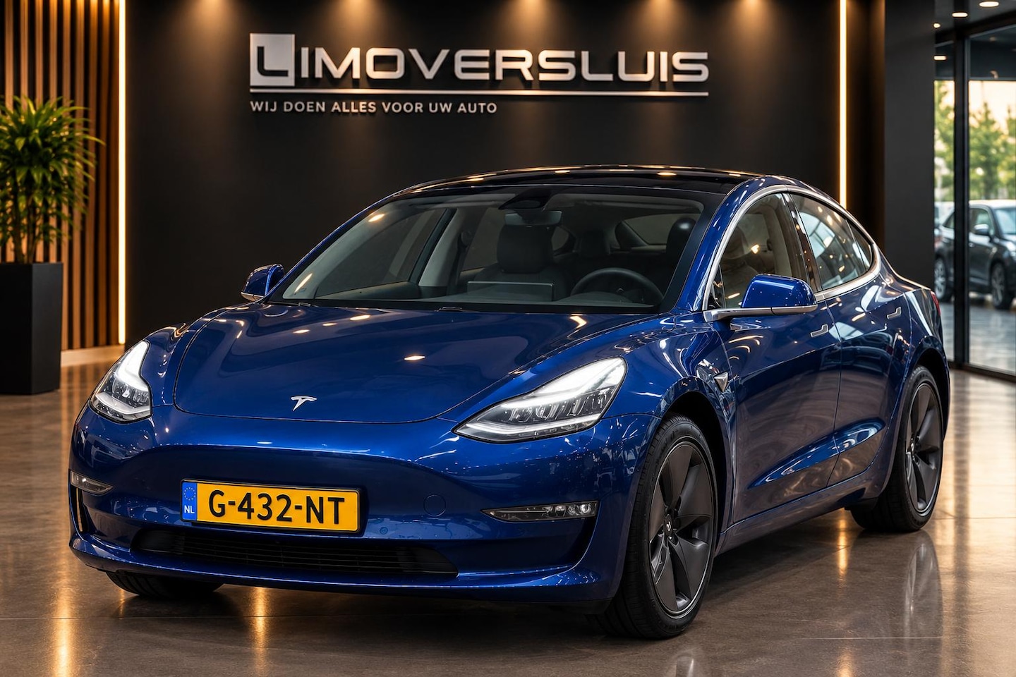 Tesla Model 3 - Long Range AWD 75 kWh | 1e Eigenaar | Navi | Panorama | 12 mnd BOVAG garantie | Whatsapp 0 - AutoWereld.nl