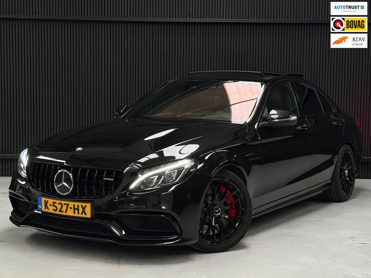 Mercedes-Benz C-klasse - AMG C63S Edition 1 Pano|HUD|Burmester|Memory| - AutoWereld.nl