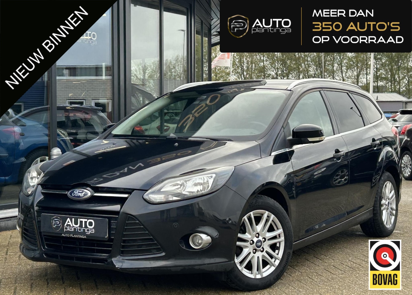 Ford Focus Wagon - 1.0 EcoBoost Titanium 125PK | Nieuwe Distributieriem en Onderhoudsbeurt 10-2026 | Achterui - AutoWereld.nl