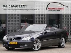 Mercedes-Benz CLK-klasse Cabrio - 350 AVANTGARDE/ LEER/ ELEKT STOELEN/ ELEKT. KLEP
